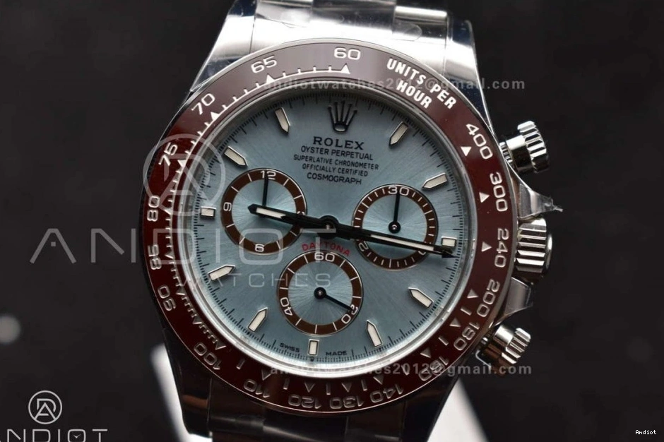 Clone Bracelet Ice Asian SS Markers Dial DD4131 SS on Sticks 904L Best Edition Blue 904L 126506 Daytona 1:1 VSF Super 0511